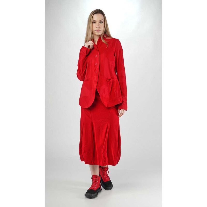 Rundholz Fit And Flare Flocked Jacket image number 1